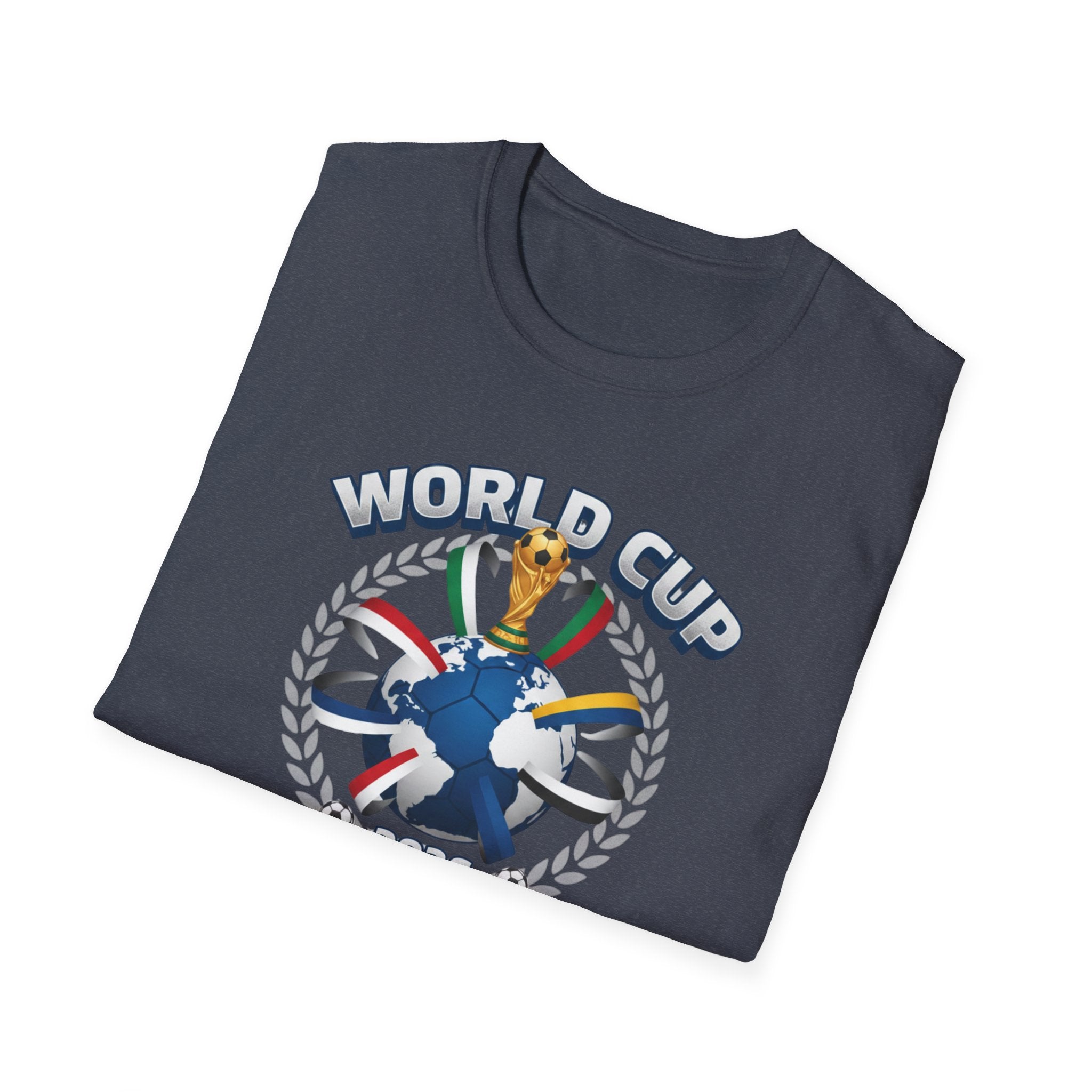 World Cup 2026 Tee – Soccer Globe Crest T-Shirt