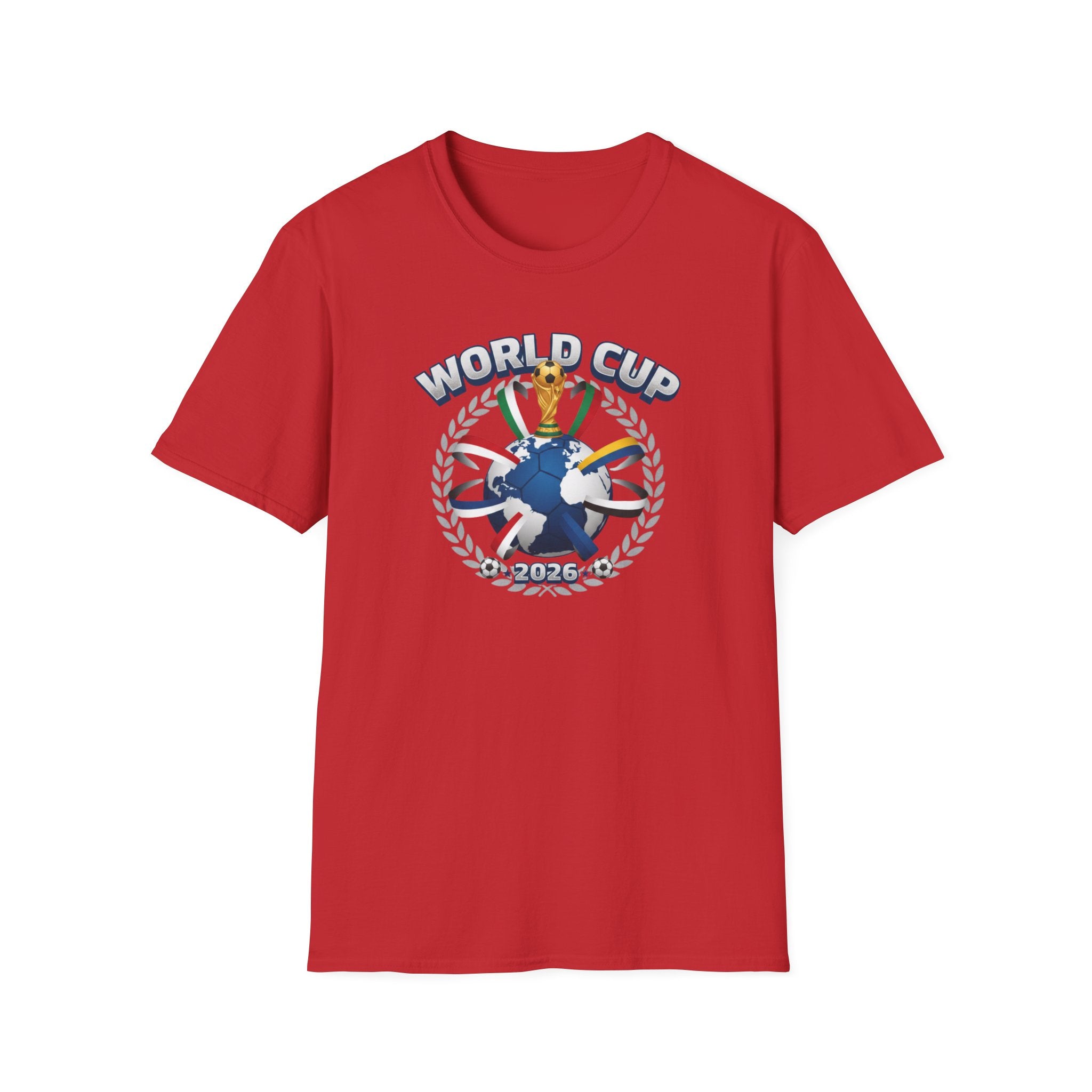 World Cup 2026 Tee – Soccer Globe Crest T-Shirt