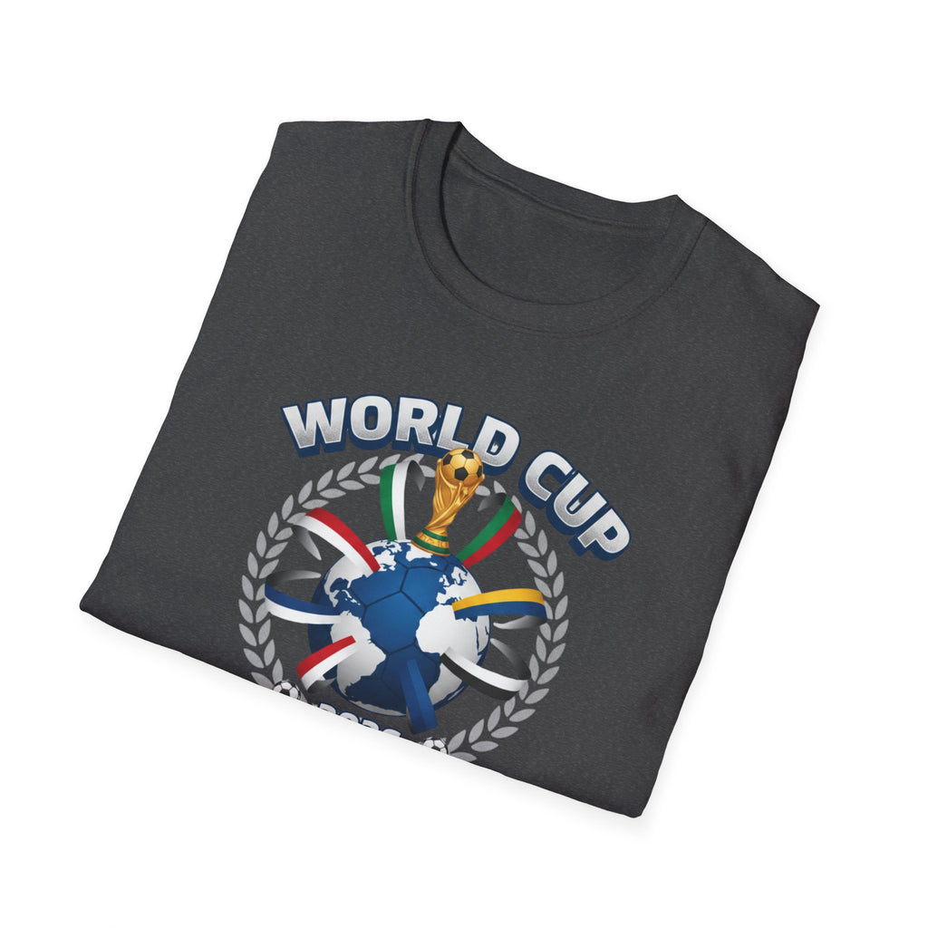 World Cup 2026 Tee – Soccer Globe Crest T-Shirt