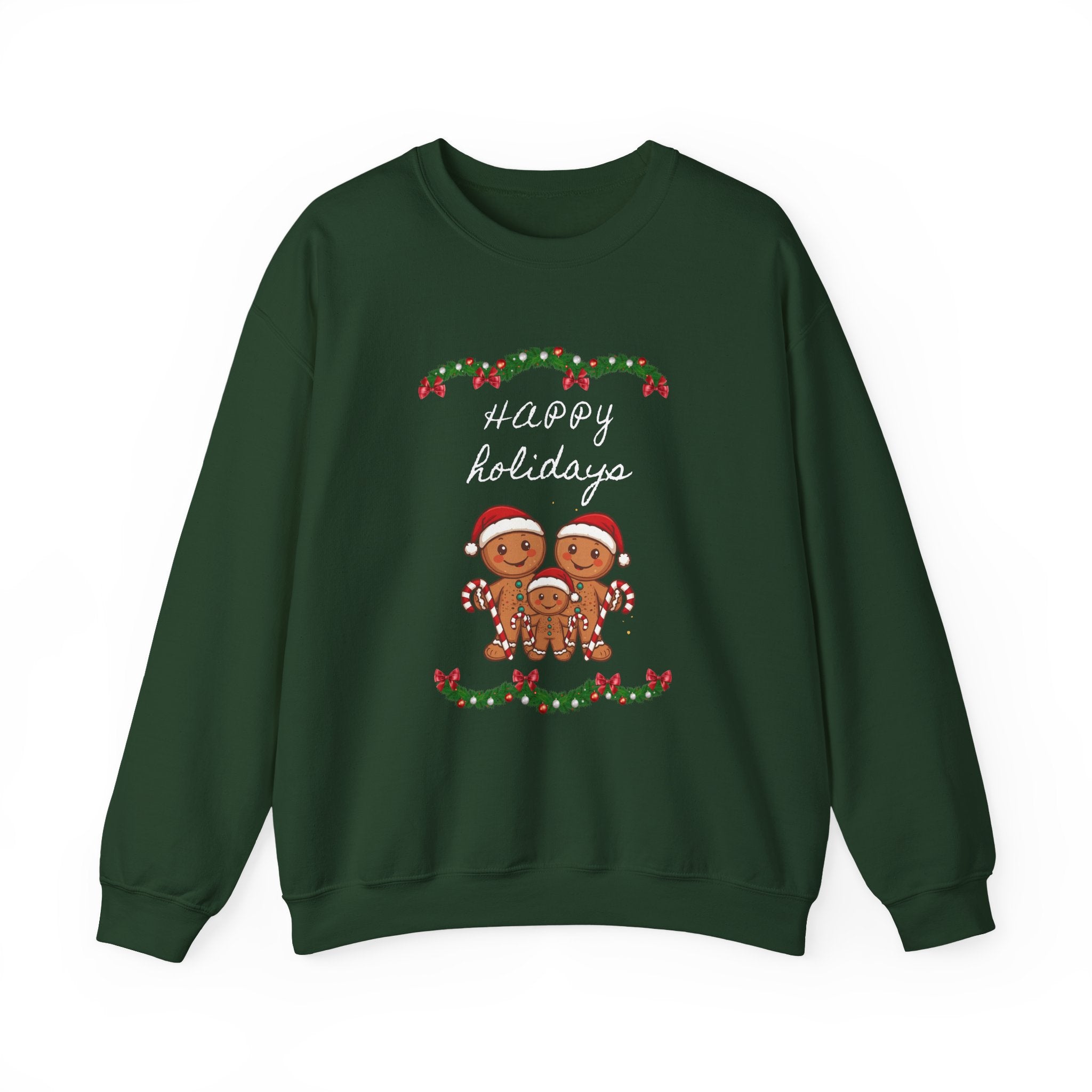 Gingerbread Holiday Sweatshirt — Festive Christmas Crewneck