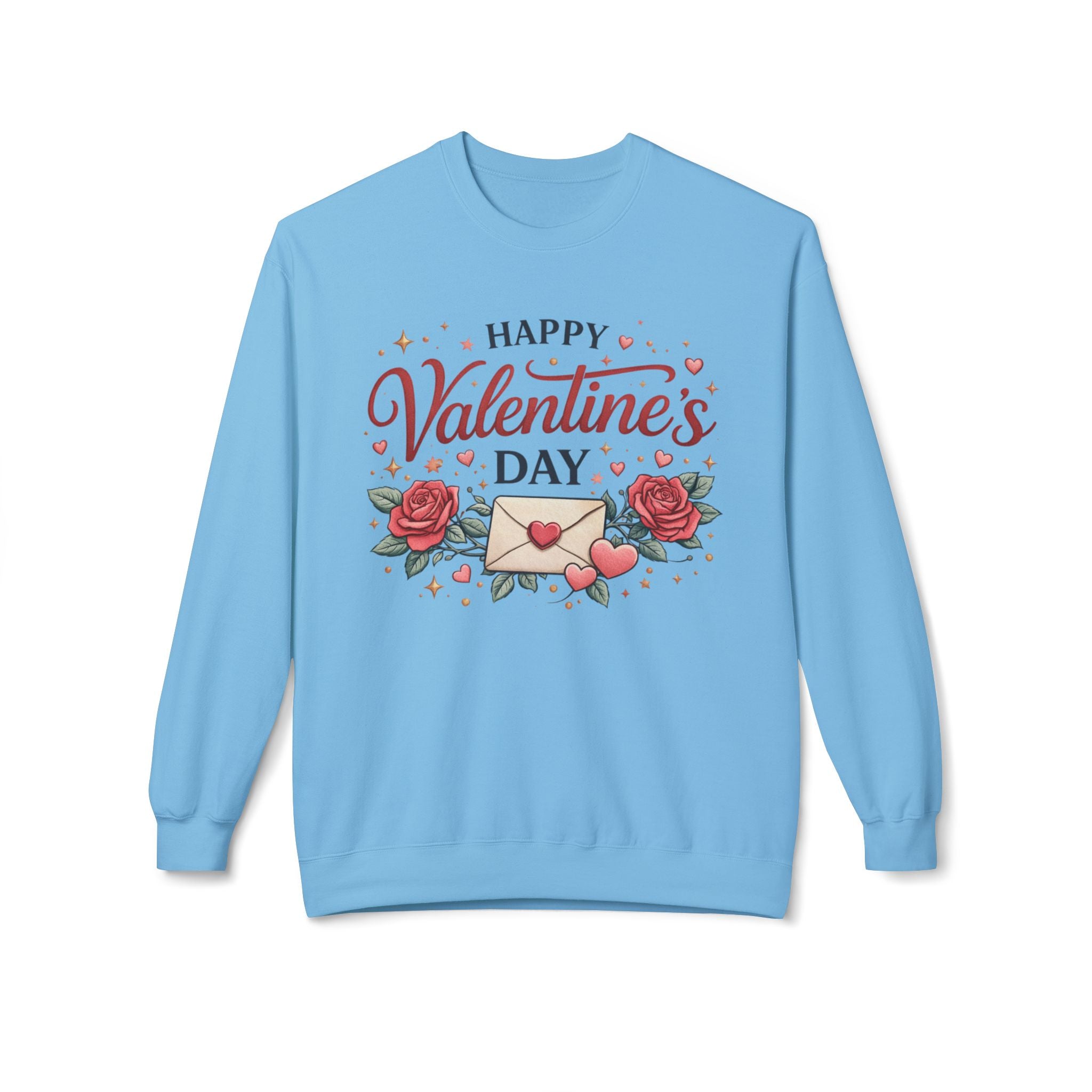 Happy Valentine's Day envelope roses Sweatshirt | Valentine's Day