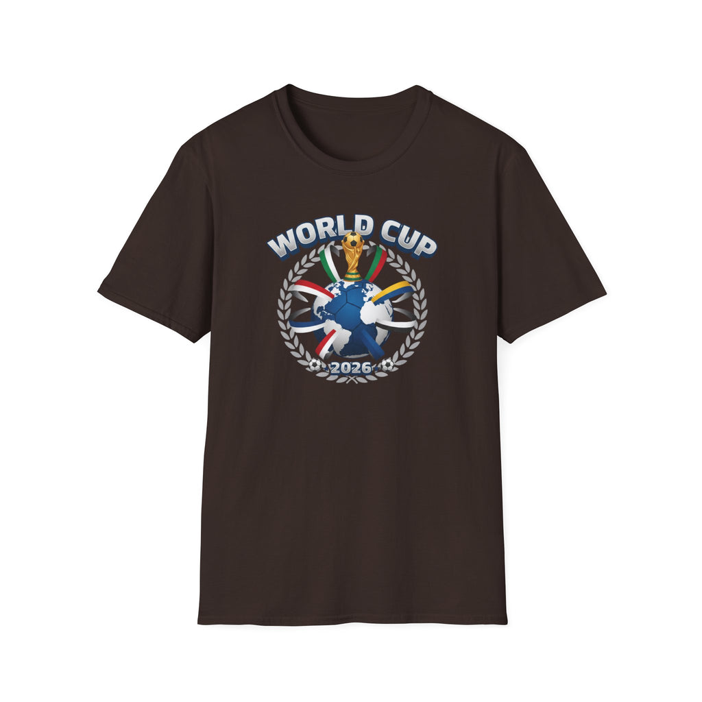 World Cup 2026 Tee – Soccer Globe Crest T-Shirt
