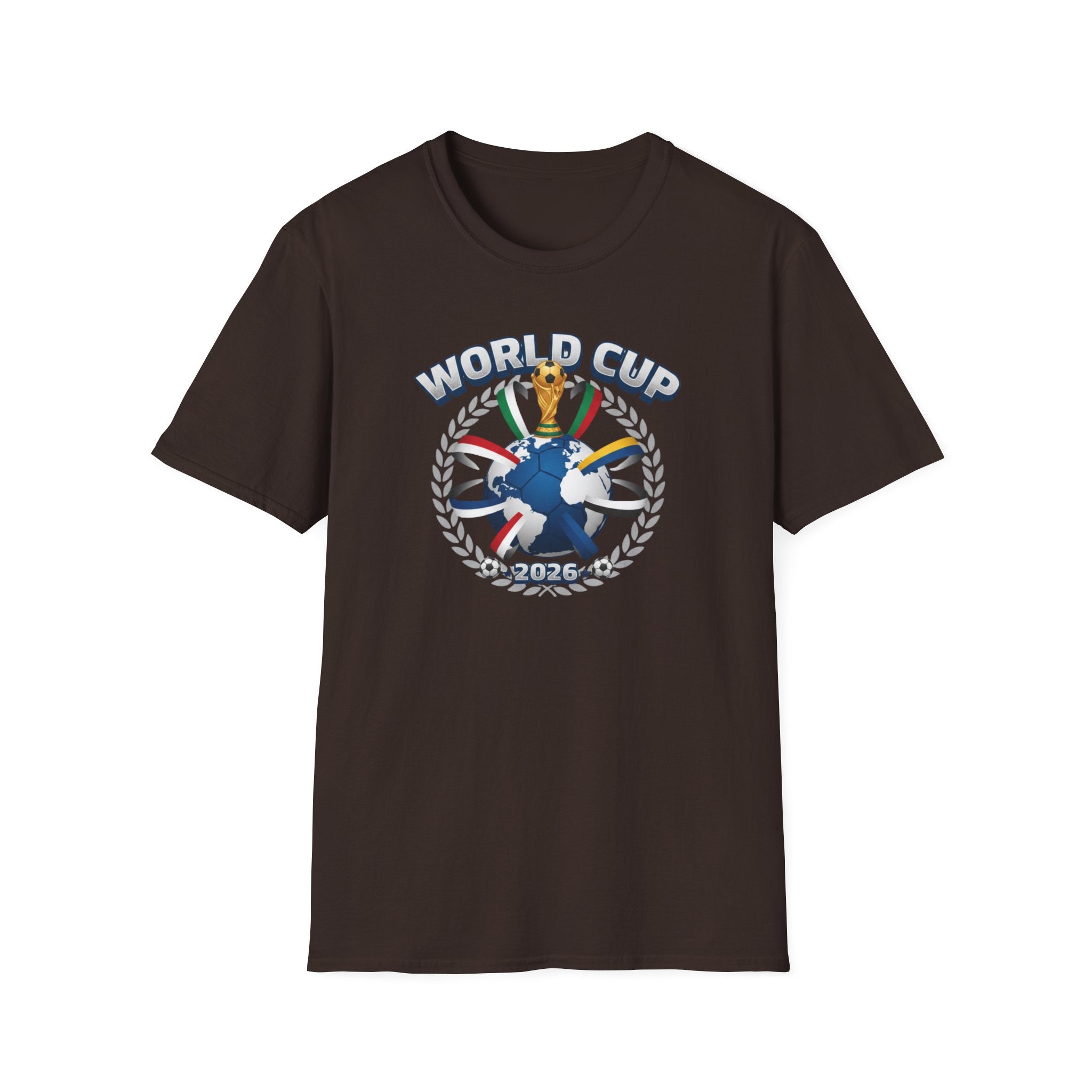World Cup 2026 Tee – Soccer Globe Crest T-Shirt