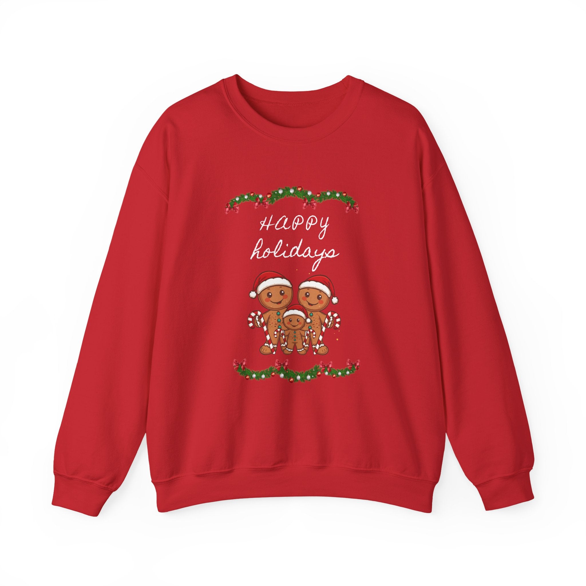 Gingerbread Holiday Sweatshirt — Festive Christmas Crewneck