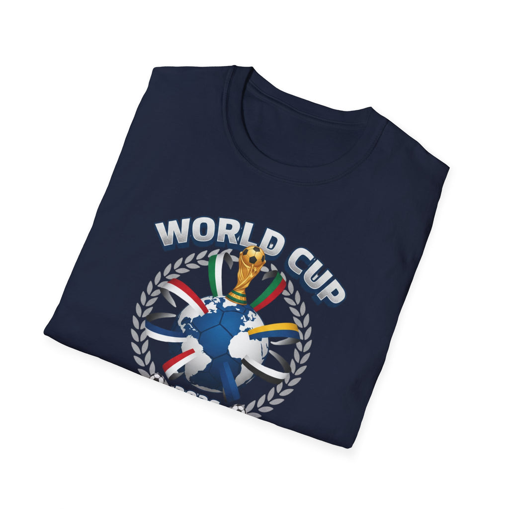 World Cup 2026 Tee – Soccer Globe Crest T-Shirt
