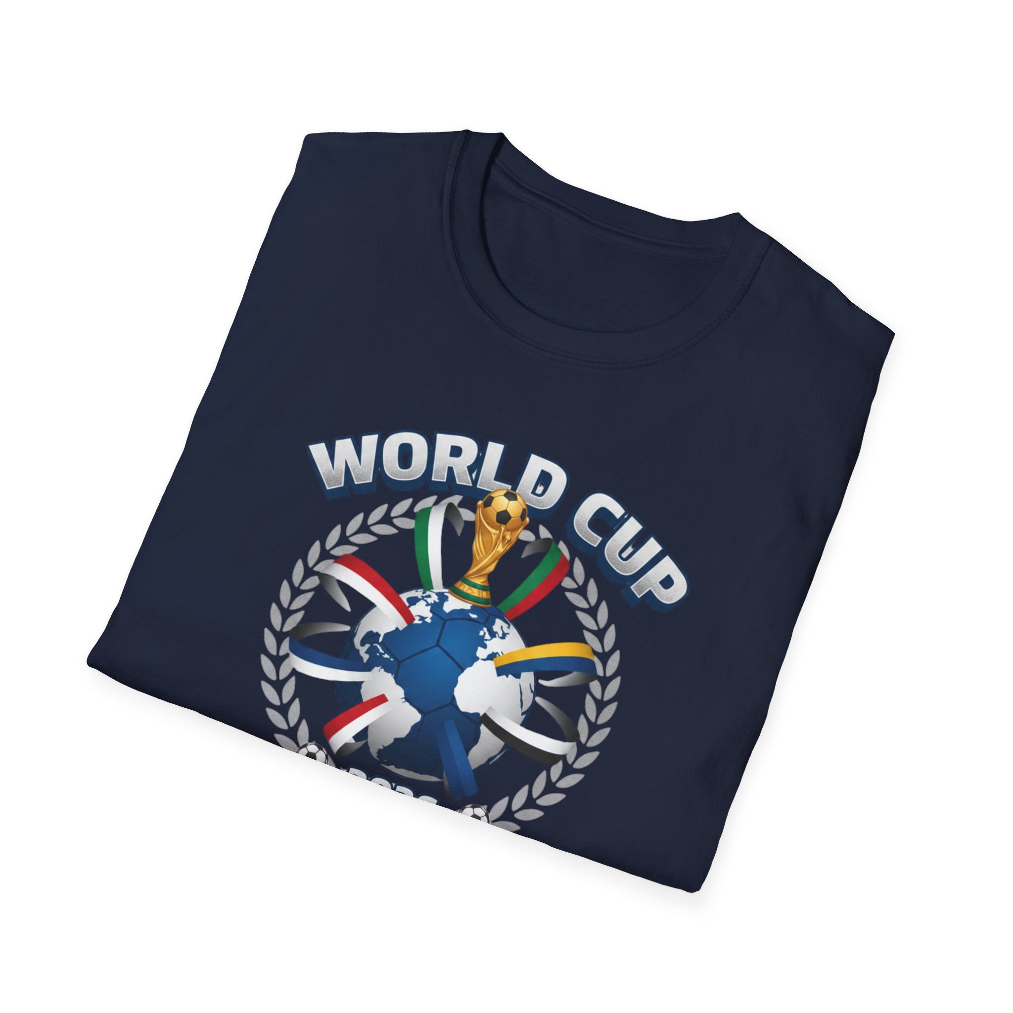 World Cup 2026 Tee – Soccer Globe Crest T-Shirt