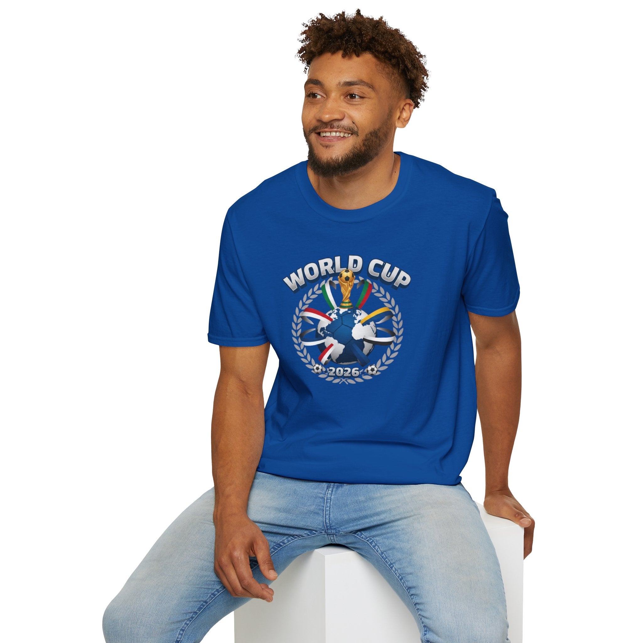 World Cup 2026 Tee – Soccer Globe Crest T-Shirt