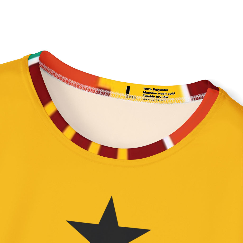 Ghana Football Soccer 2026 World cup Fans Jersey | Custom Name Number , Yellow Ghana Football Jersey