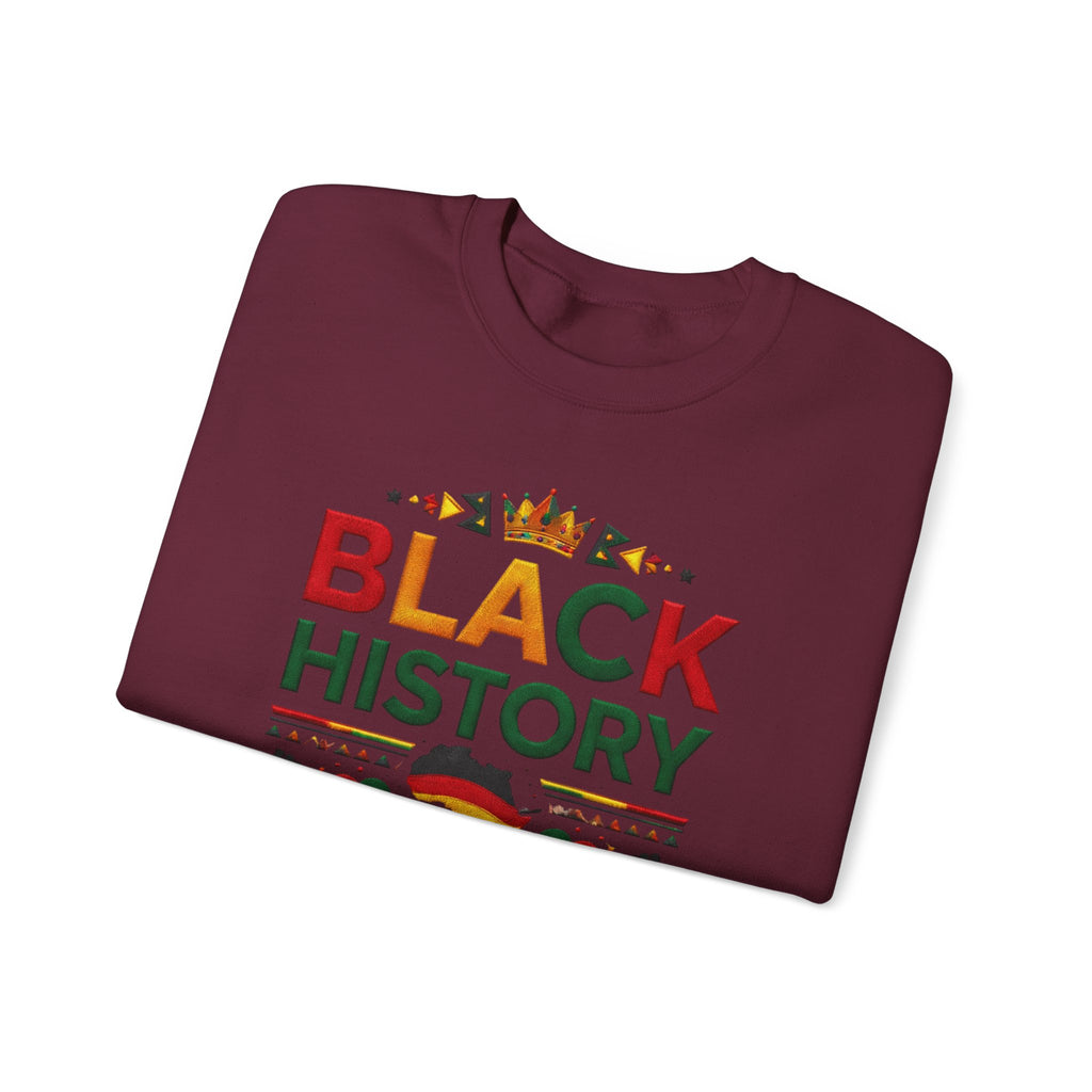 Black History graphic Sweatshirt | Africa silhouette, Pan-African colors