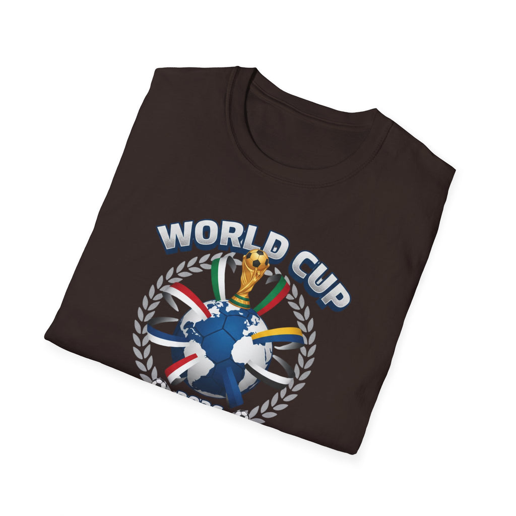 World Cup 2026 Tee – Soccer Globe Crest T-Shirt