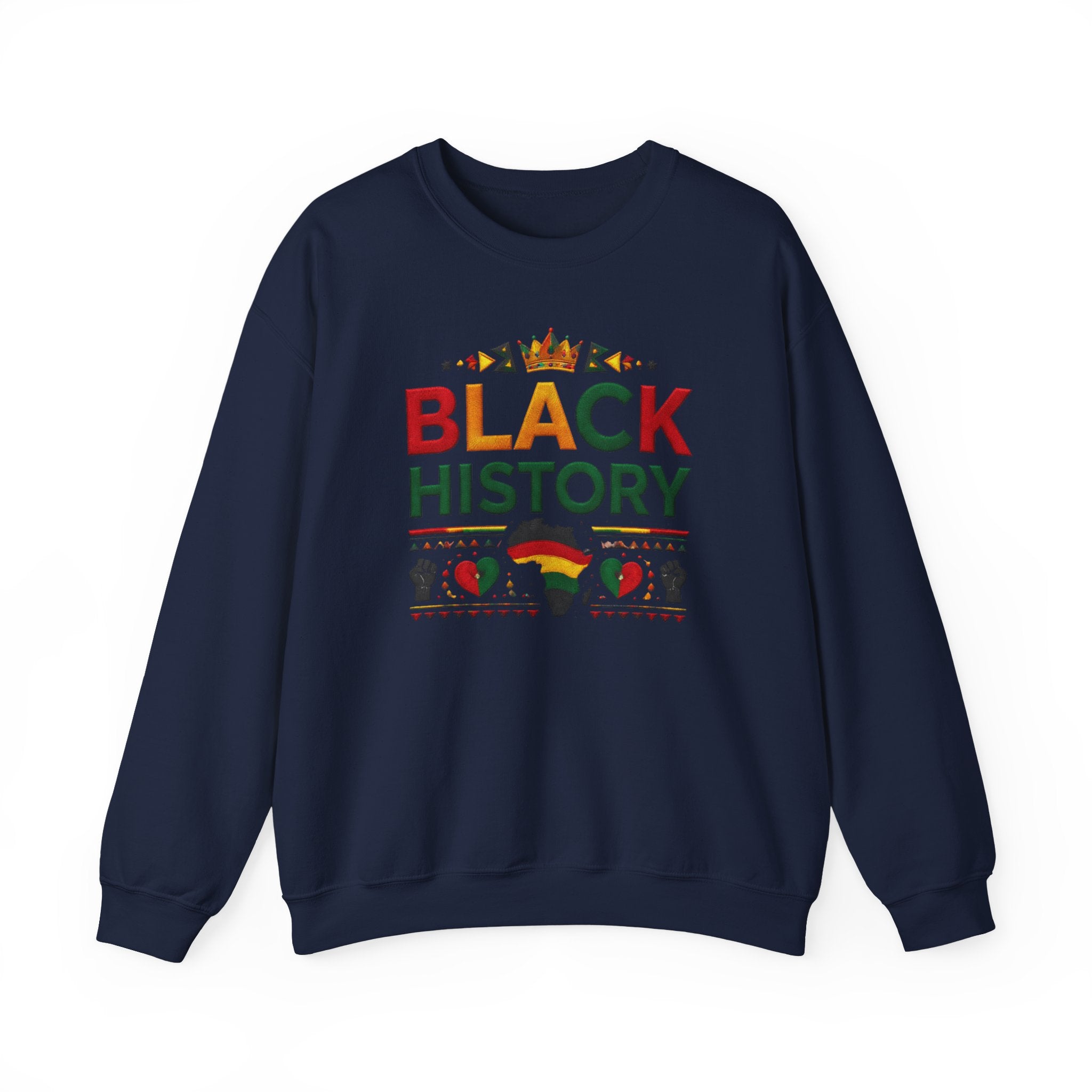 Black History graphic Sweatshirt | Africa silhouette, Pan-African colors