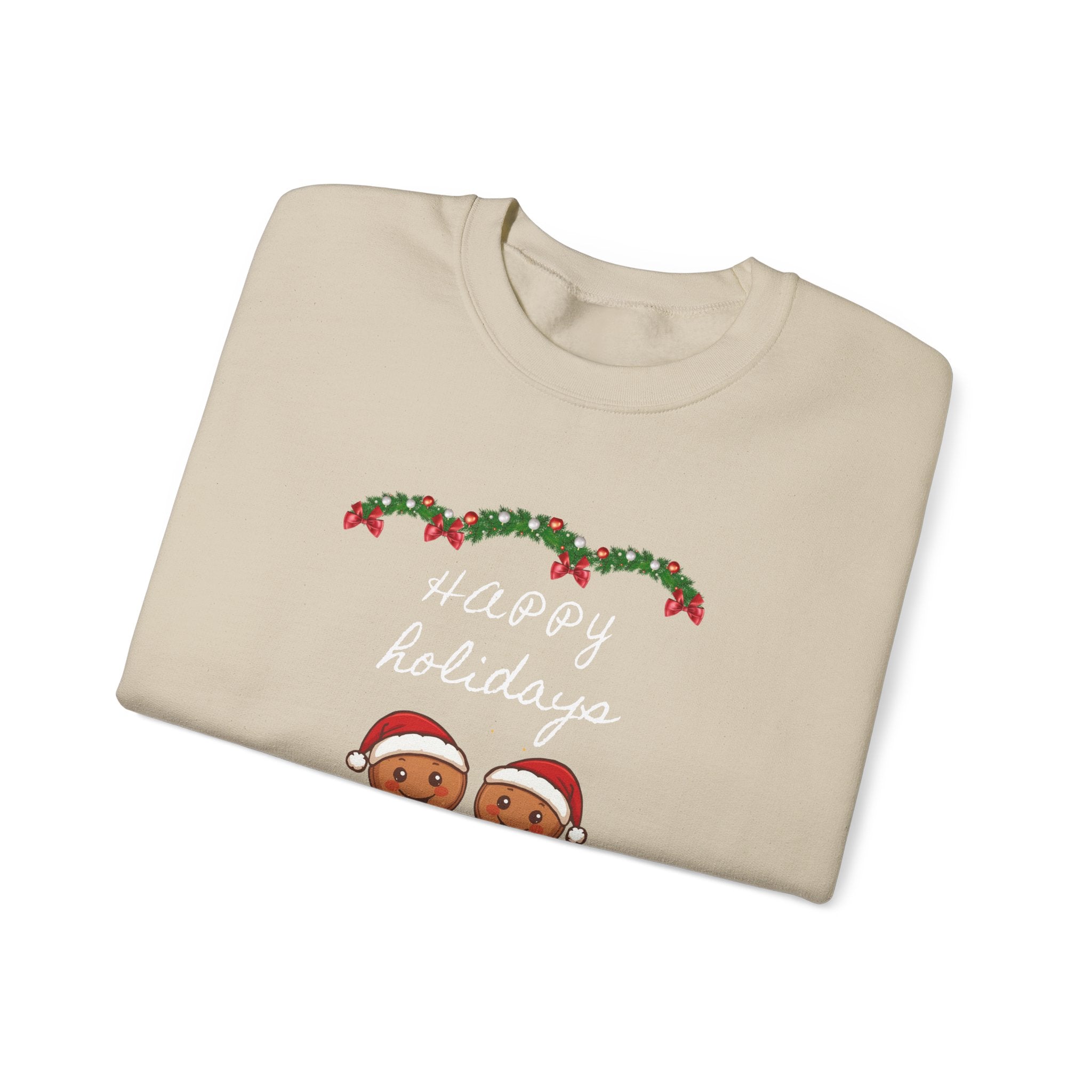 Gingerbread Holiday Sweatshirt — Festive Christmas Crewneck