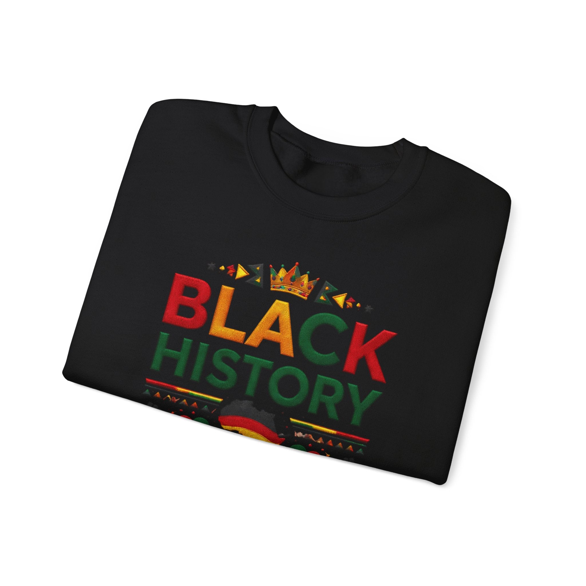 Black History graphic Sweatshirt | Africa silhouette, Pan-African colors