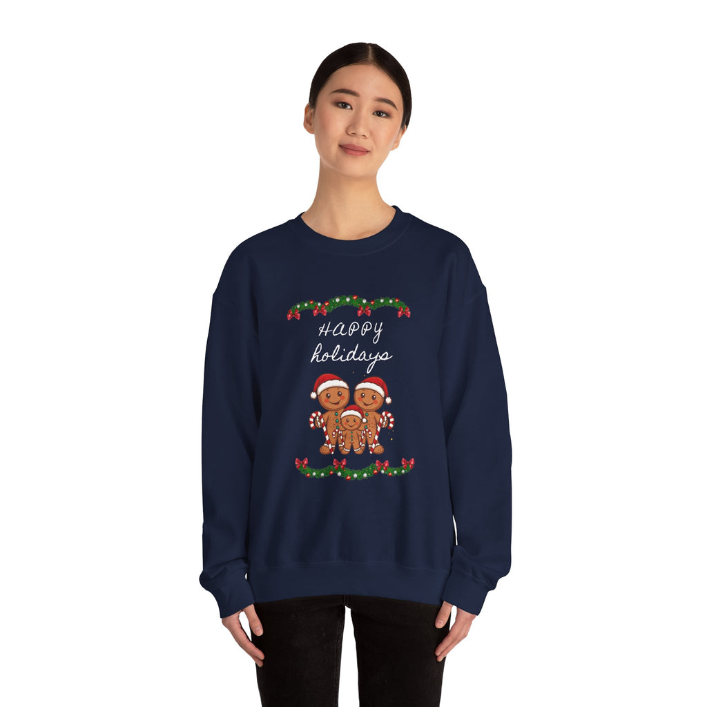 Gingerbread Holiday Sweatshirt — Festive Christmas Crewneck