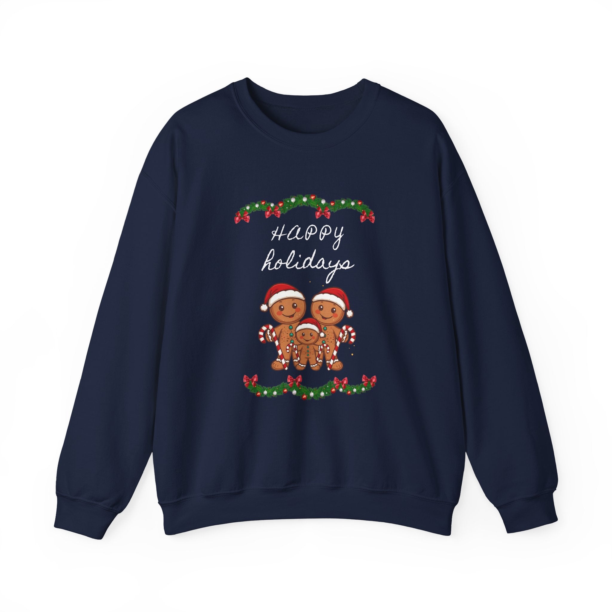Gingerbread Holiday Sweatshirt — Festive Christmas Crewneck