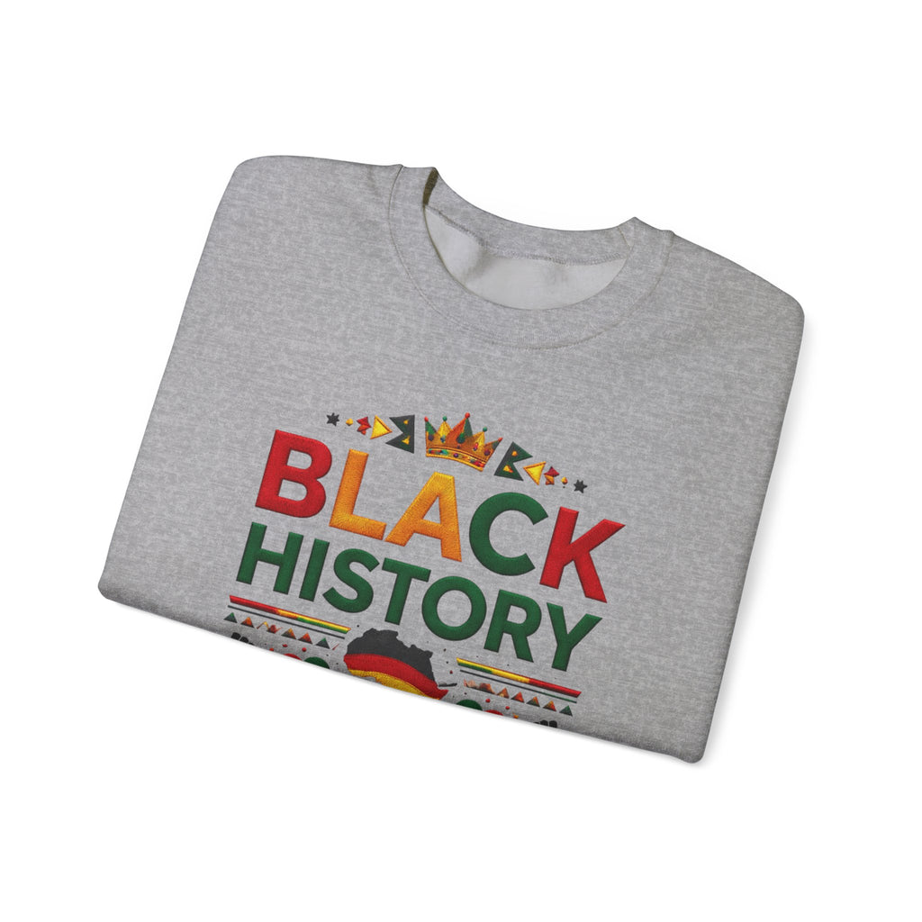 Black History graphic Sweatshirt | Africa silhouette, Pan-African colors