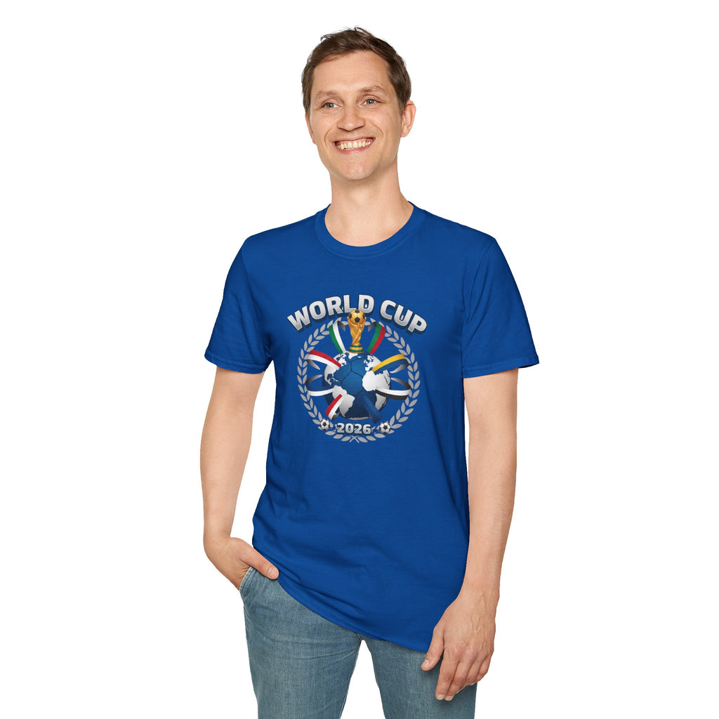 World Cup 2026 Tee – Soccer Globe Crest T-Shirt