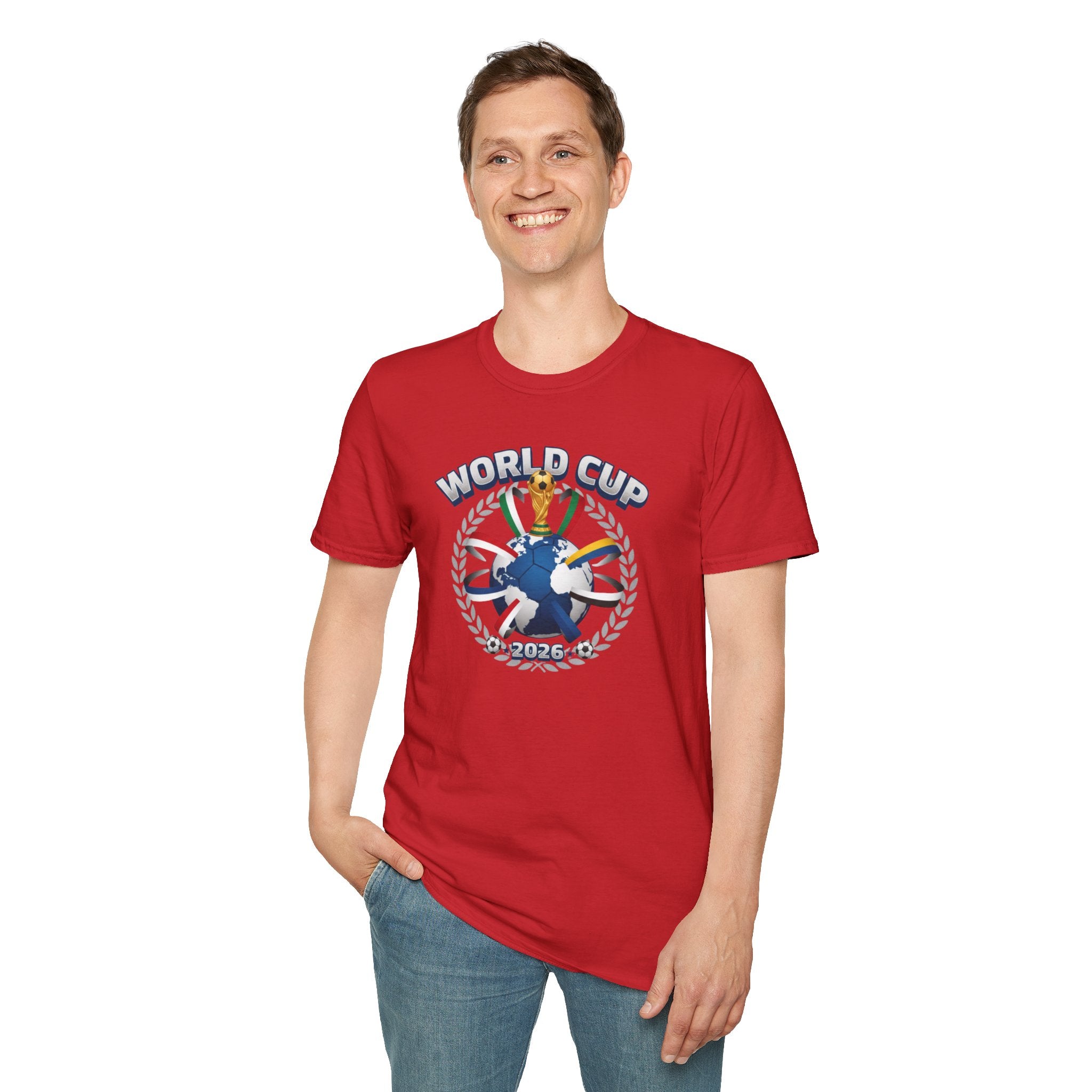 World Cup 2026 Tee – Soccer Globe Crest T-Shirt