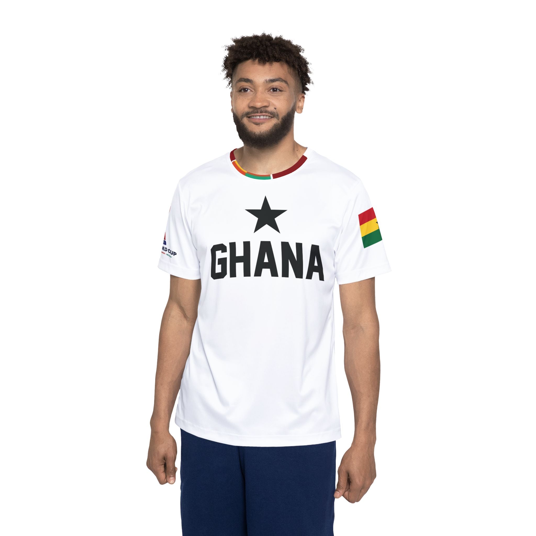 Ghana Football Jersey, Soccer Shirt | National Team Numbered Jersey