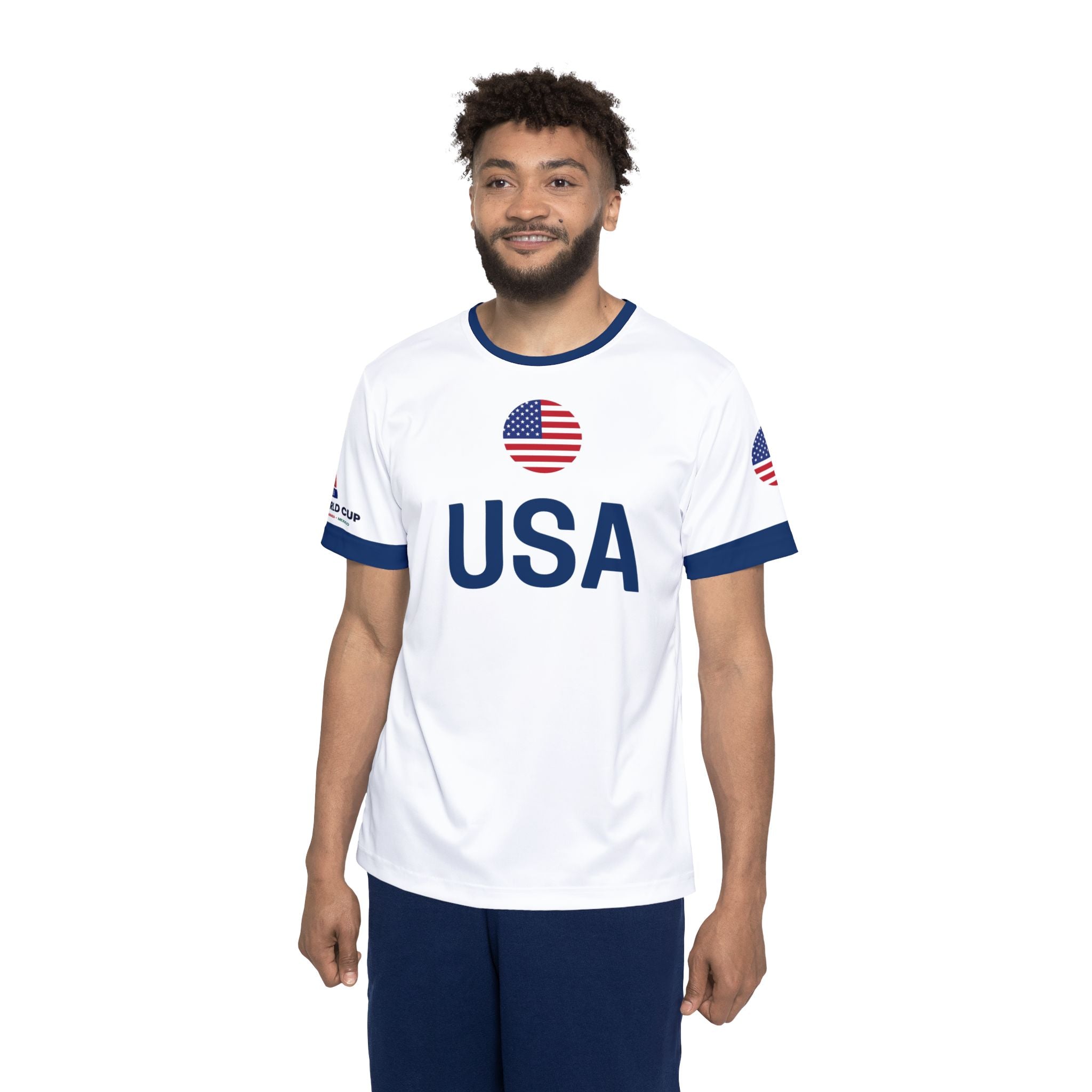 USA World Cup Fans Soccer Jersey  | Custom Name & Number