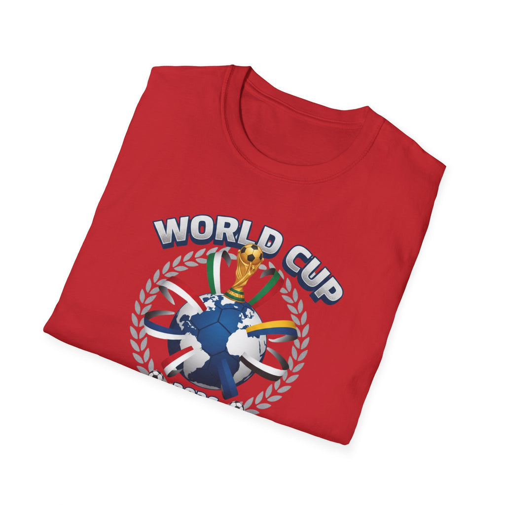 World Cup 2026 Tee – Soccer Globe Crest T-Shirt