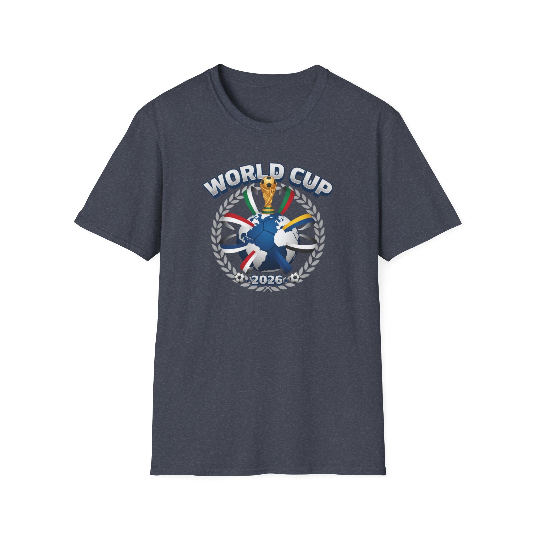 World Cup 2026 Tee – Soccer Globe Crest T-Shirt