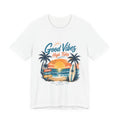Summer Beach T-Shirt | Sunset Palm Beach Surf Scene