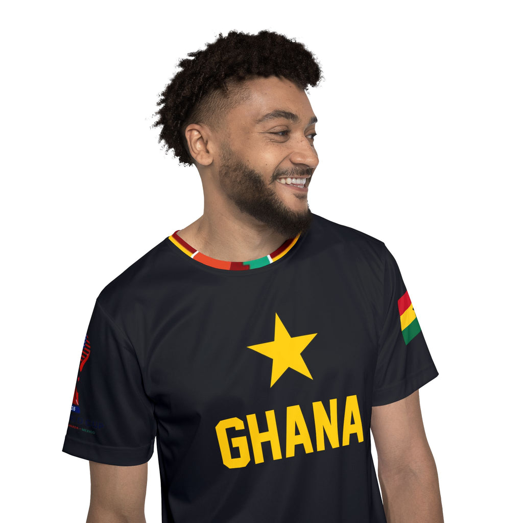Ghana Soccer/Football 2026 World Cup Fans Jersey for Men and Women