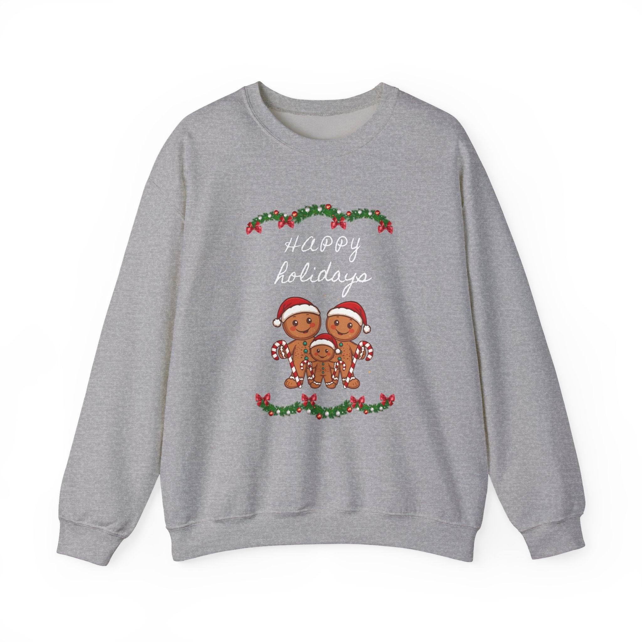 Gingerbread Holiday Sweatshirt — Festive Christmas Crewneck