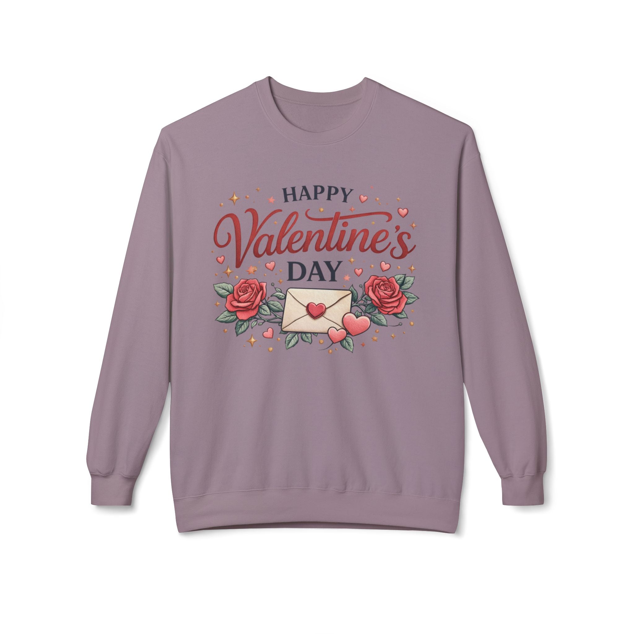 Happy Valentine's Day envelope roses Sweatshirt | Valentine's Day