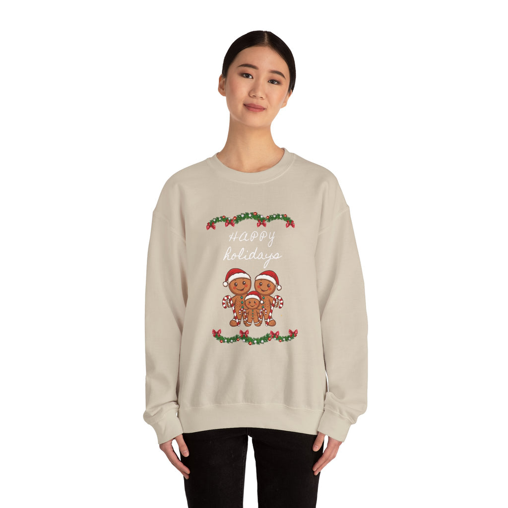 Gingerbread Holiday Sweatshirt — Festive Christmas Crewneck