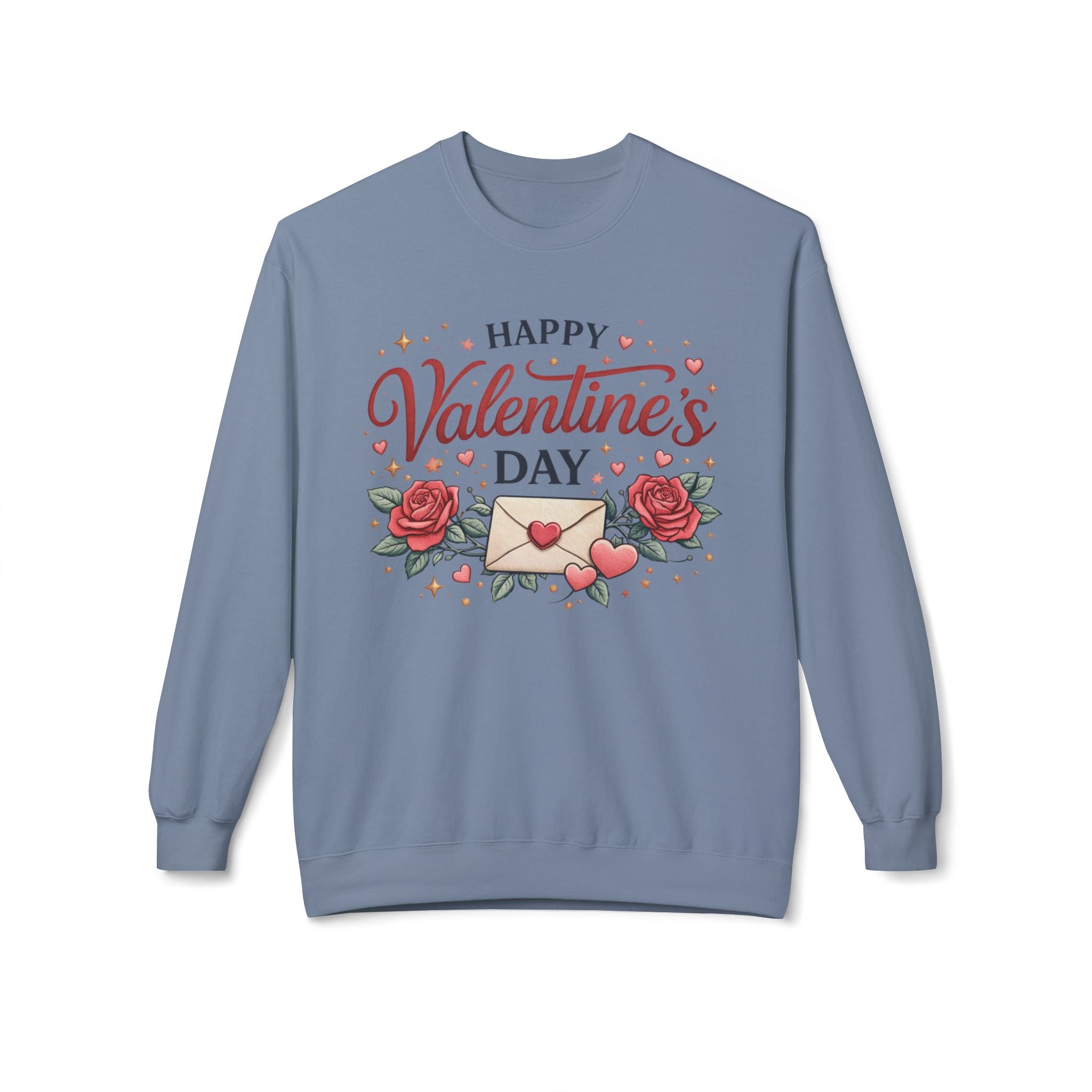 Happy Valentine's Day envelope roses Sweatshirt | Valentine's Day