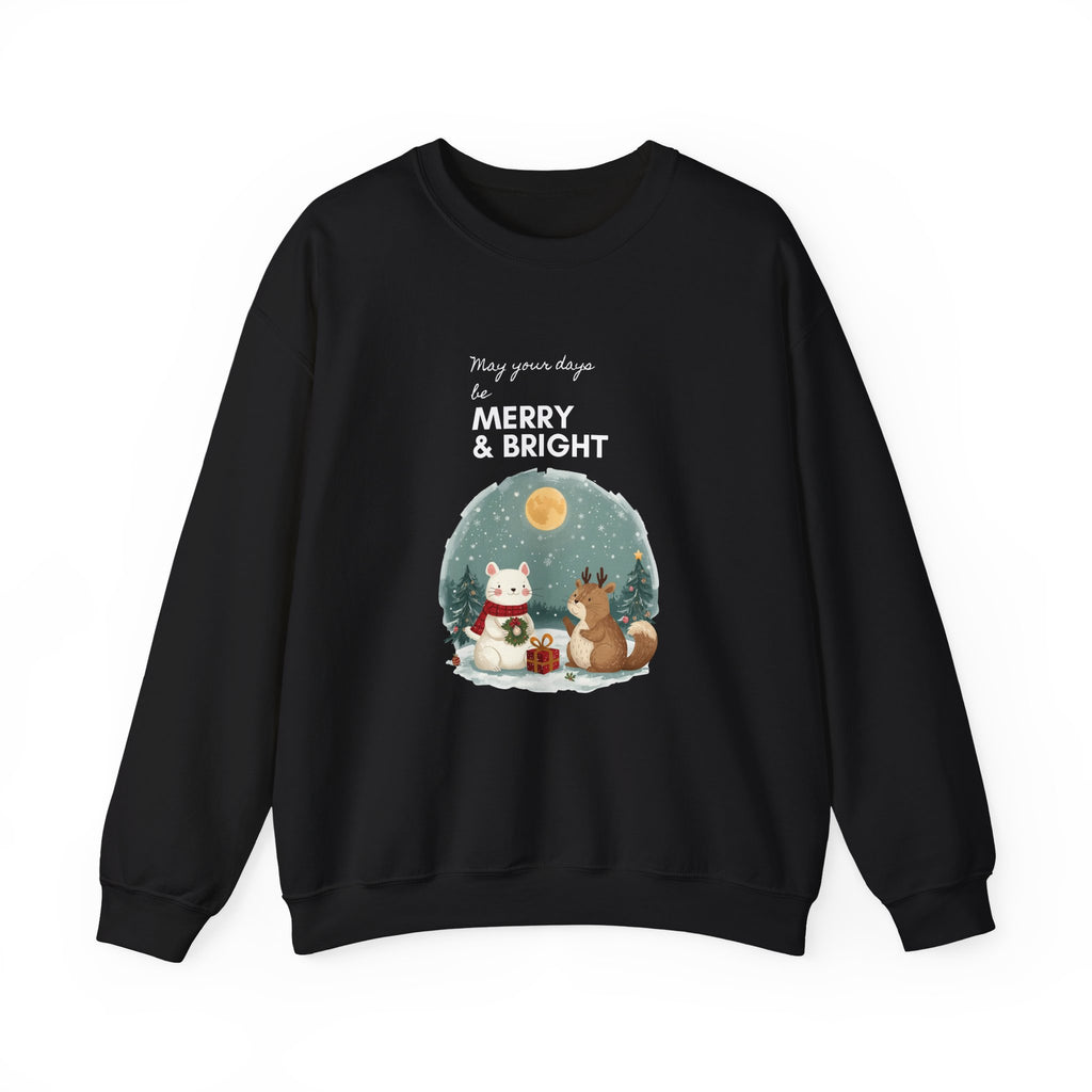 Festive Funny Quote Crewneck Sweatshirt — Holiday Humor Sweatshirt