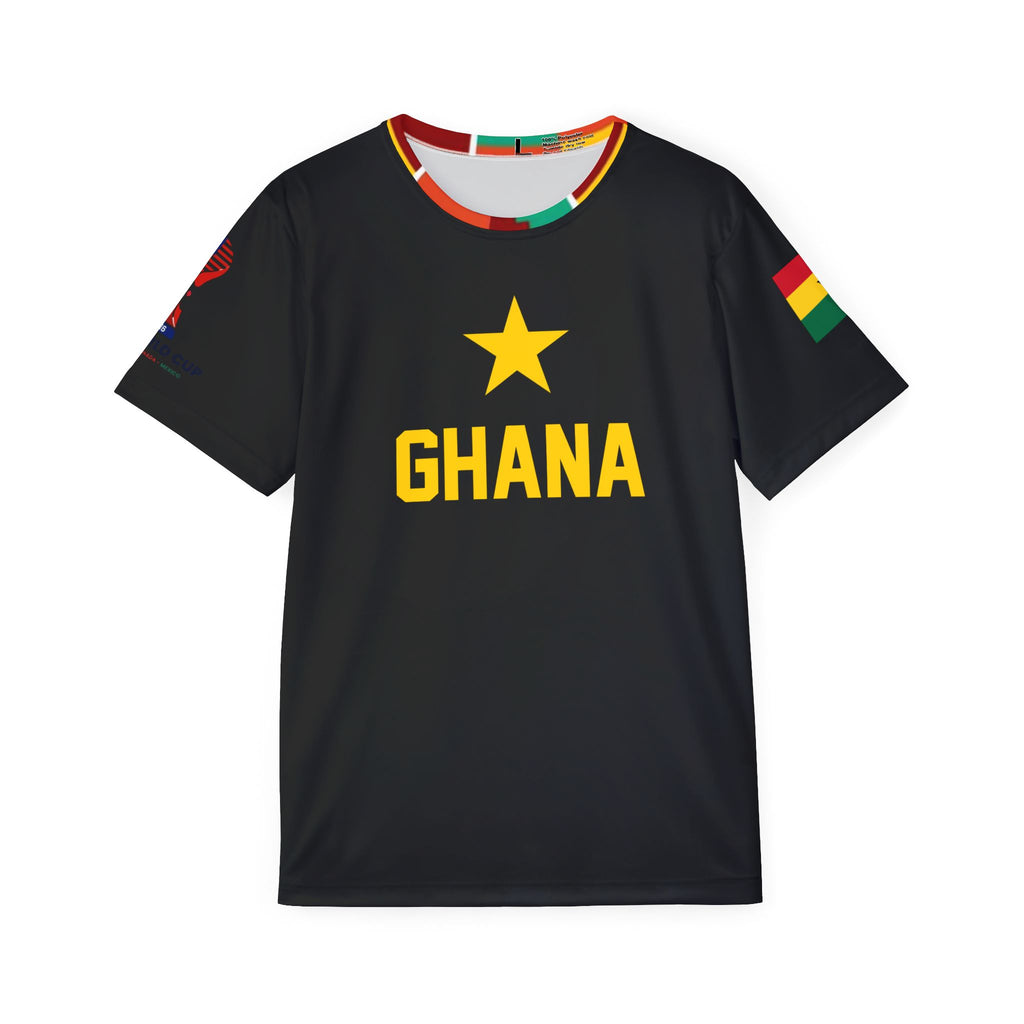 Ghana Soccer/Football 2026 World Cup Fans Jersey for Men and Women