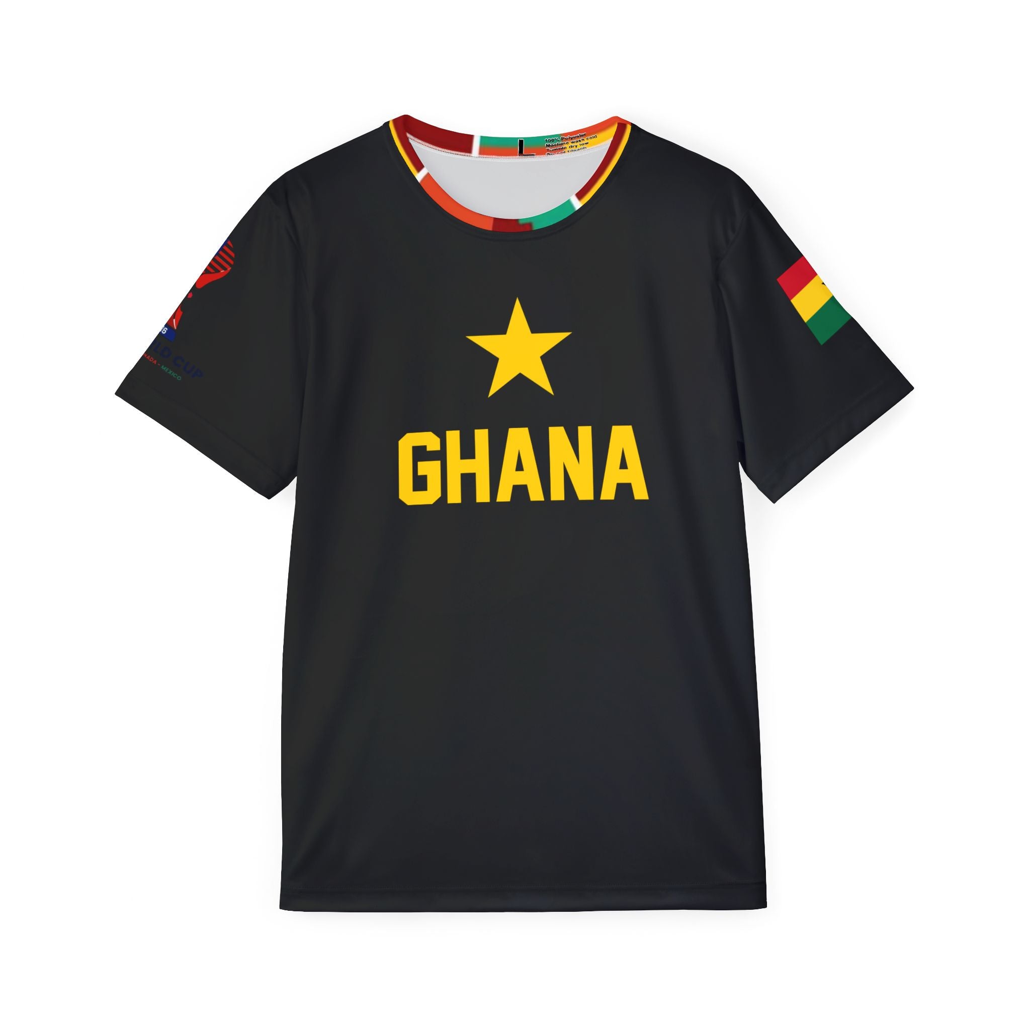 Ghana Soccer/Football 2026 World Cup Fans Jersey for Men and Women