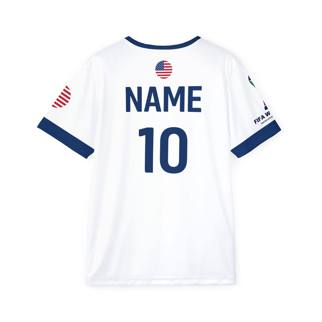 USA World Cup Fans Soccer Jersey  | Custom Name & Number