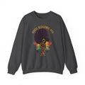 Roots Resilience Rise Sweatshirt | Black History Afro Woman Design