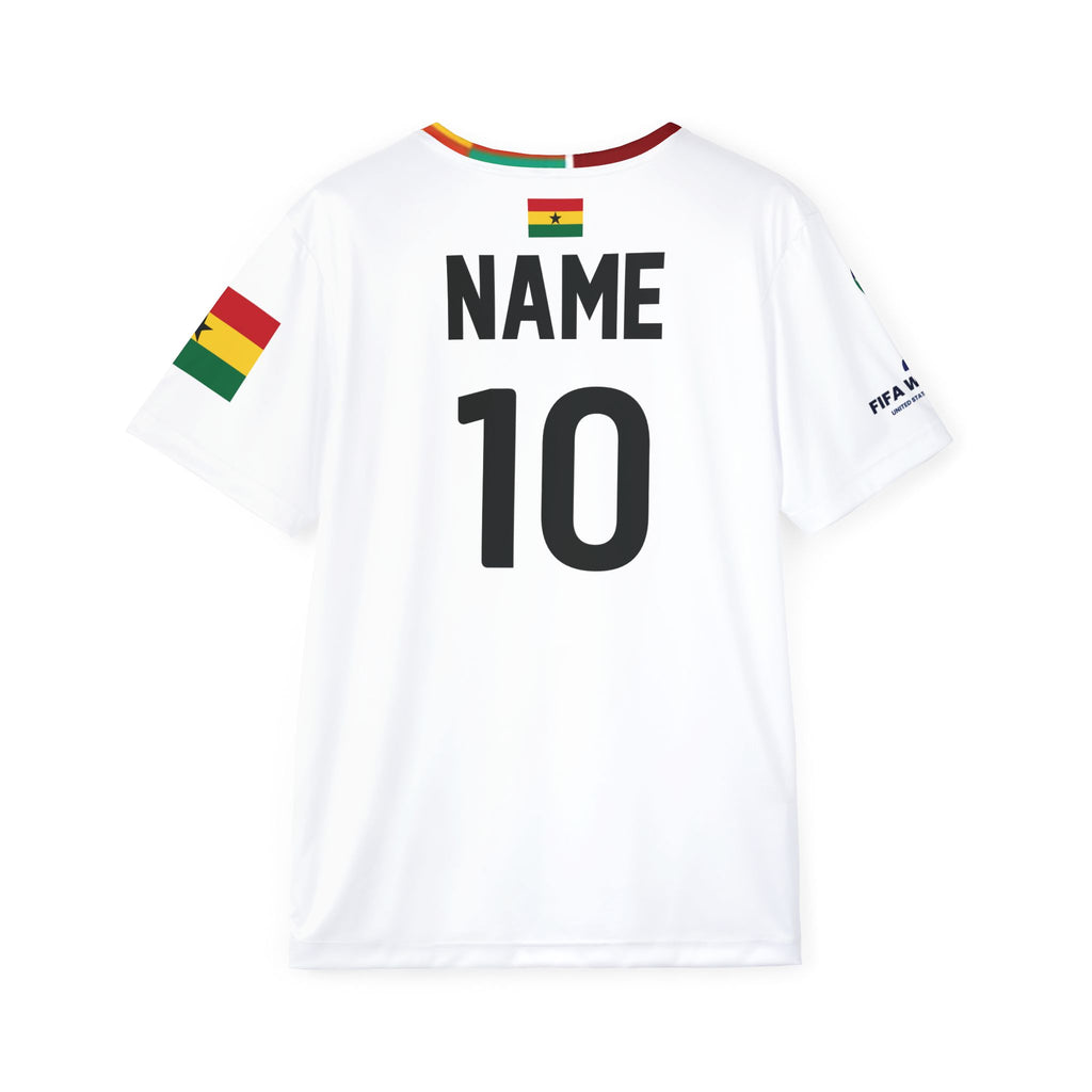 Ghana Football Jersey, Soccer Shirt | National Team Numbered Jersey