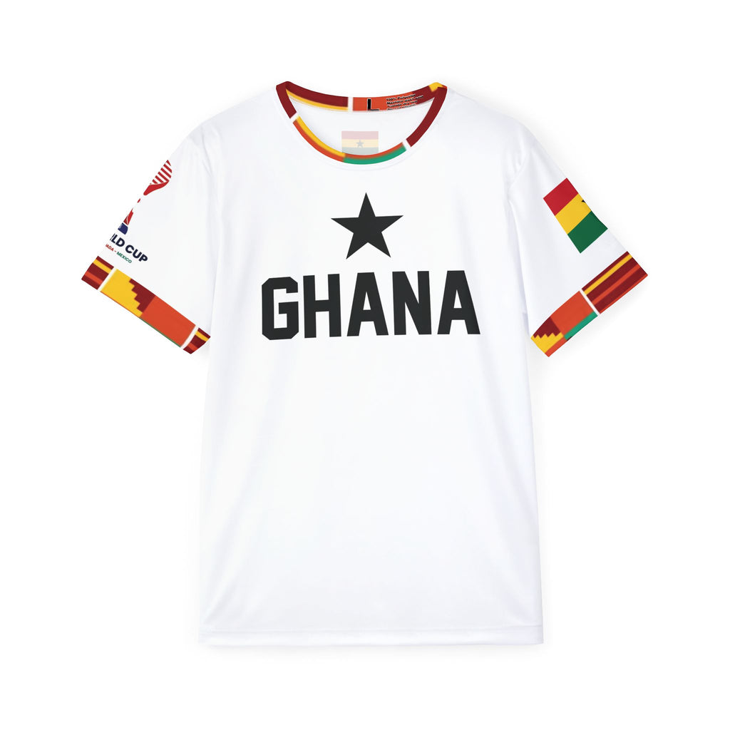 Ghana Football Jersey, Soccer Shirt | National Team Numbered Jersey