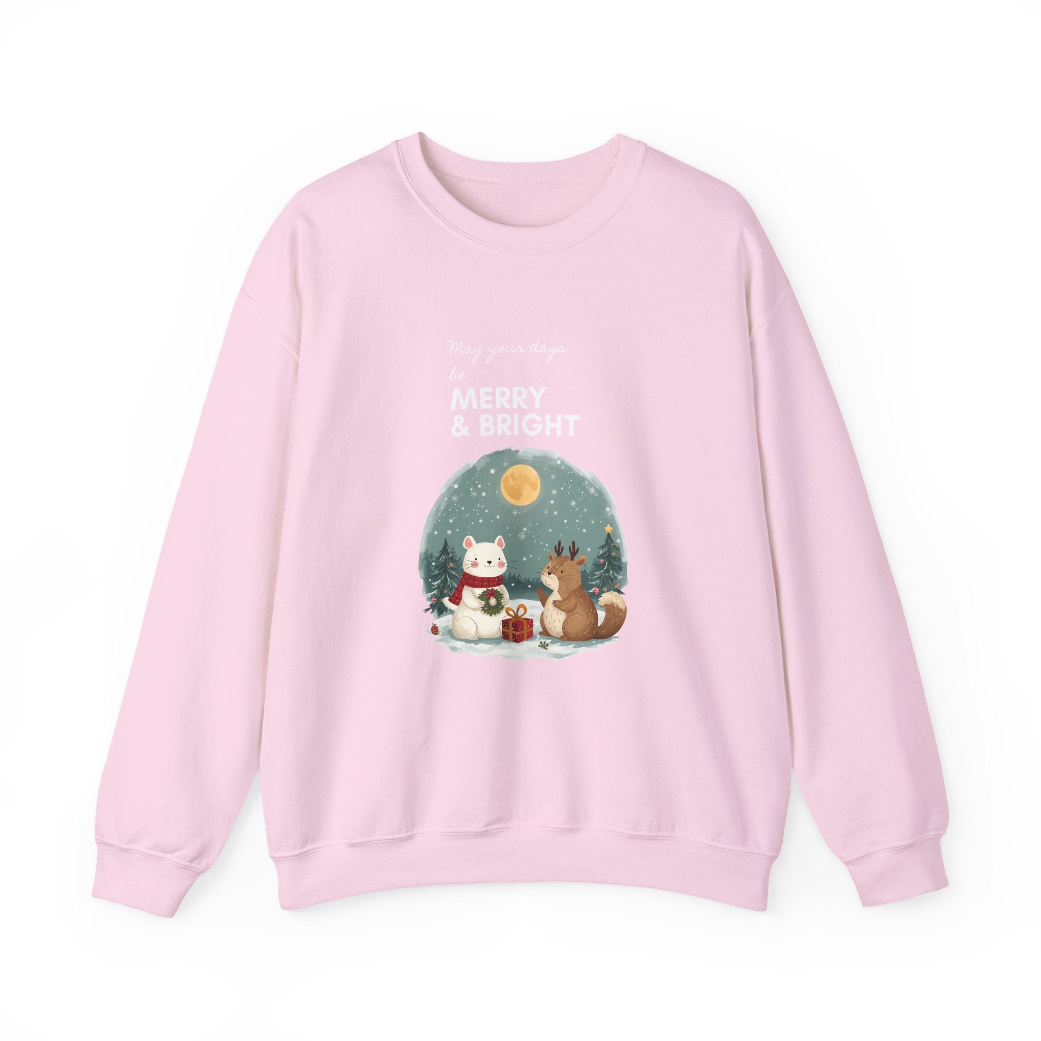 Festive Funny Quote Crewneck Sweatshirt — Holiday Humor Sweatshirt