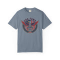 USA Fans World Cup Soccer T-Shirt — Patriotic Eagle Flag Design