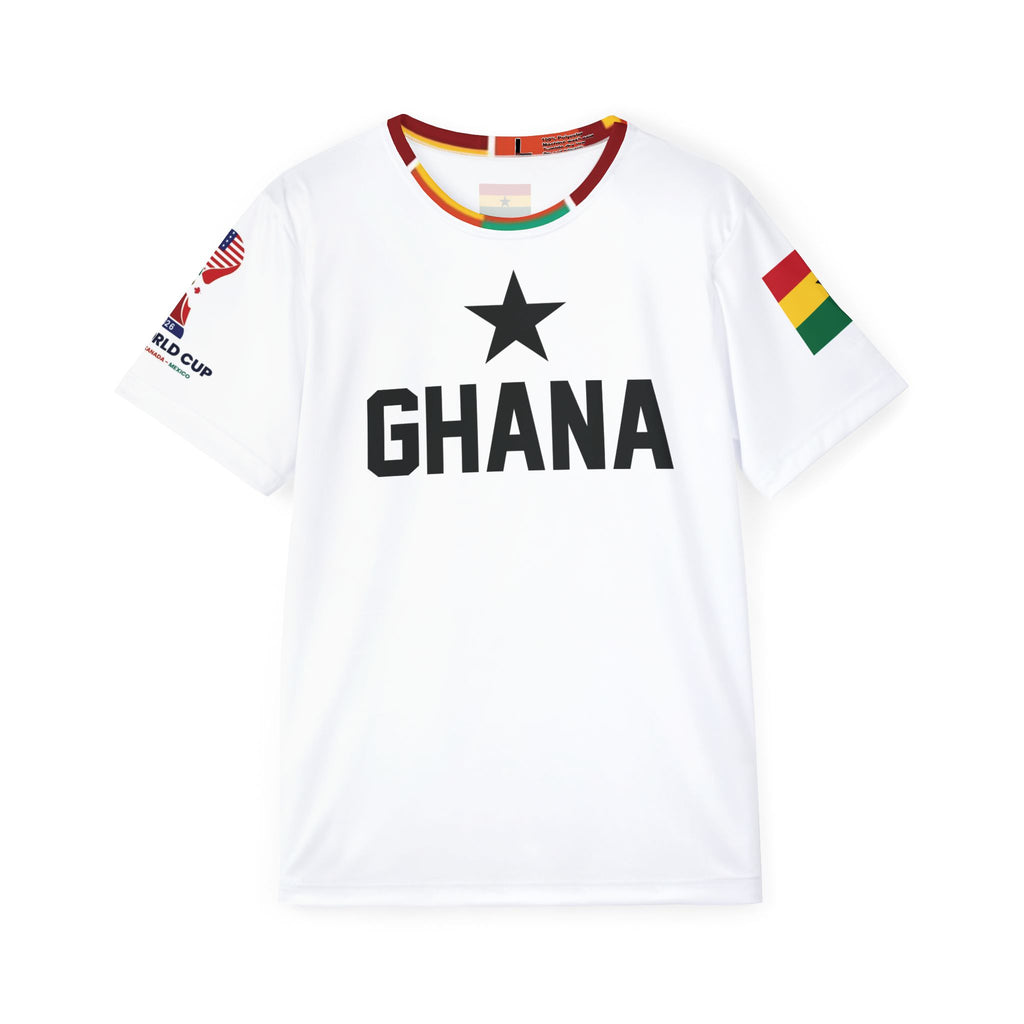 Ghana Football Jersey, Soccer Shirt | National Team Numbered Jersey