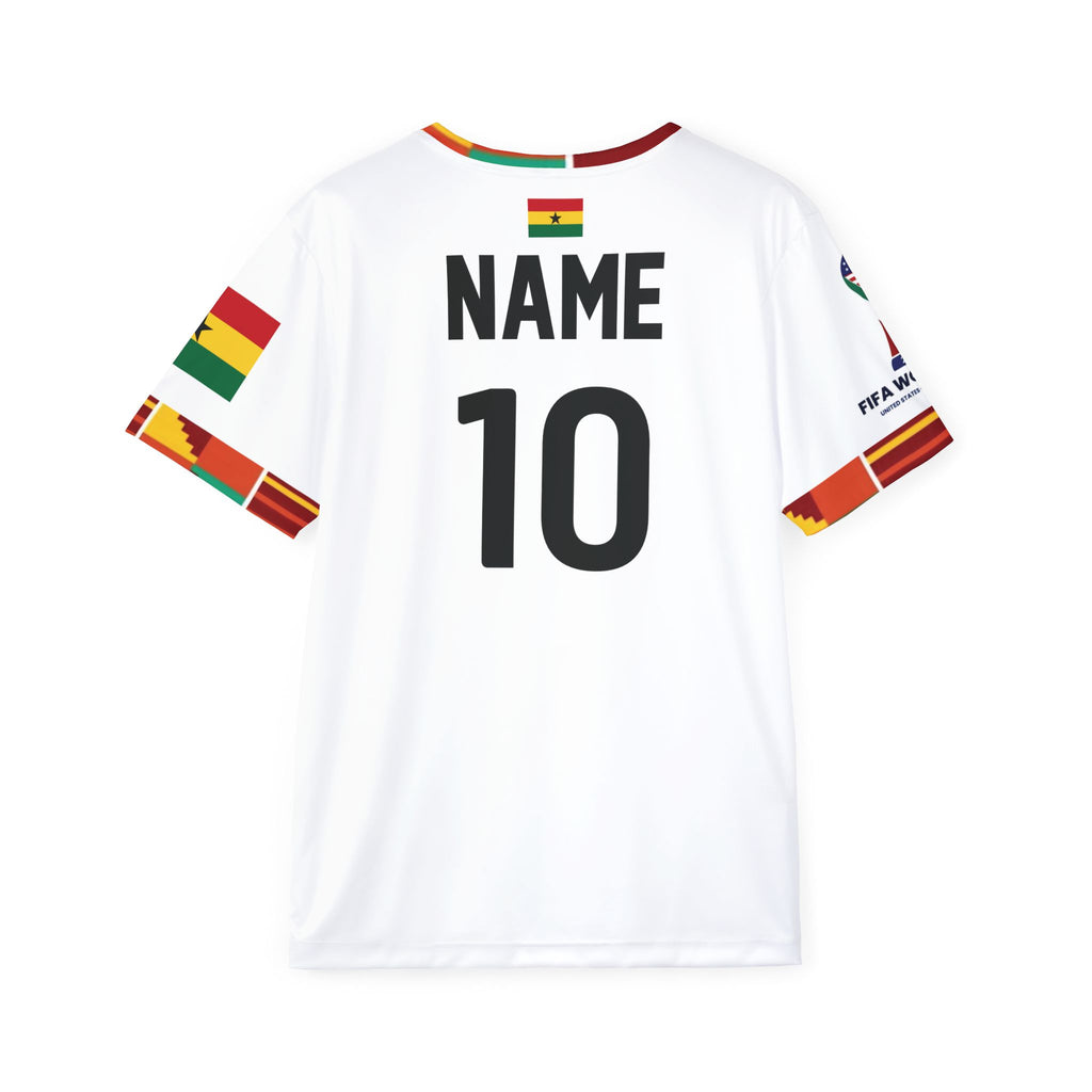 Ghana Football Jersey, Soccer Shirt | National Team Numbered Jersey