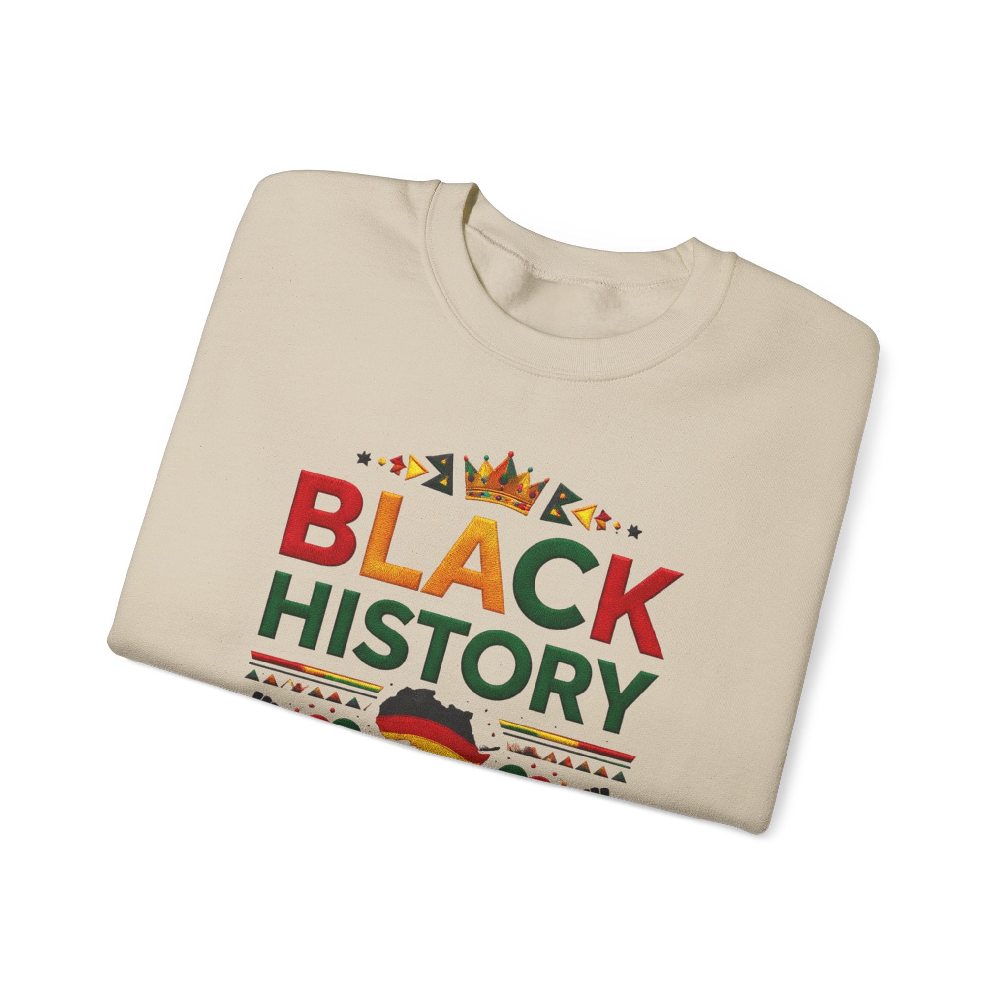 Black History graphic Sweatshirt | Africa silhouette, Pan-African colors