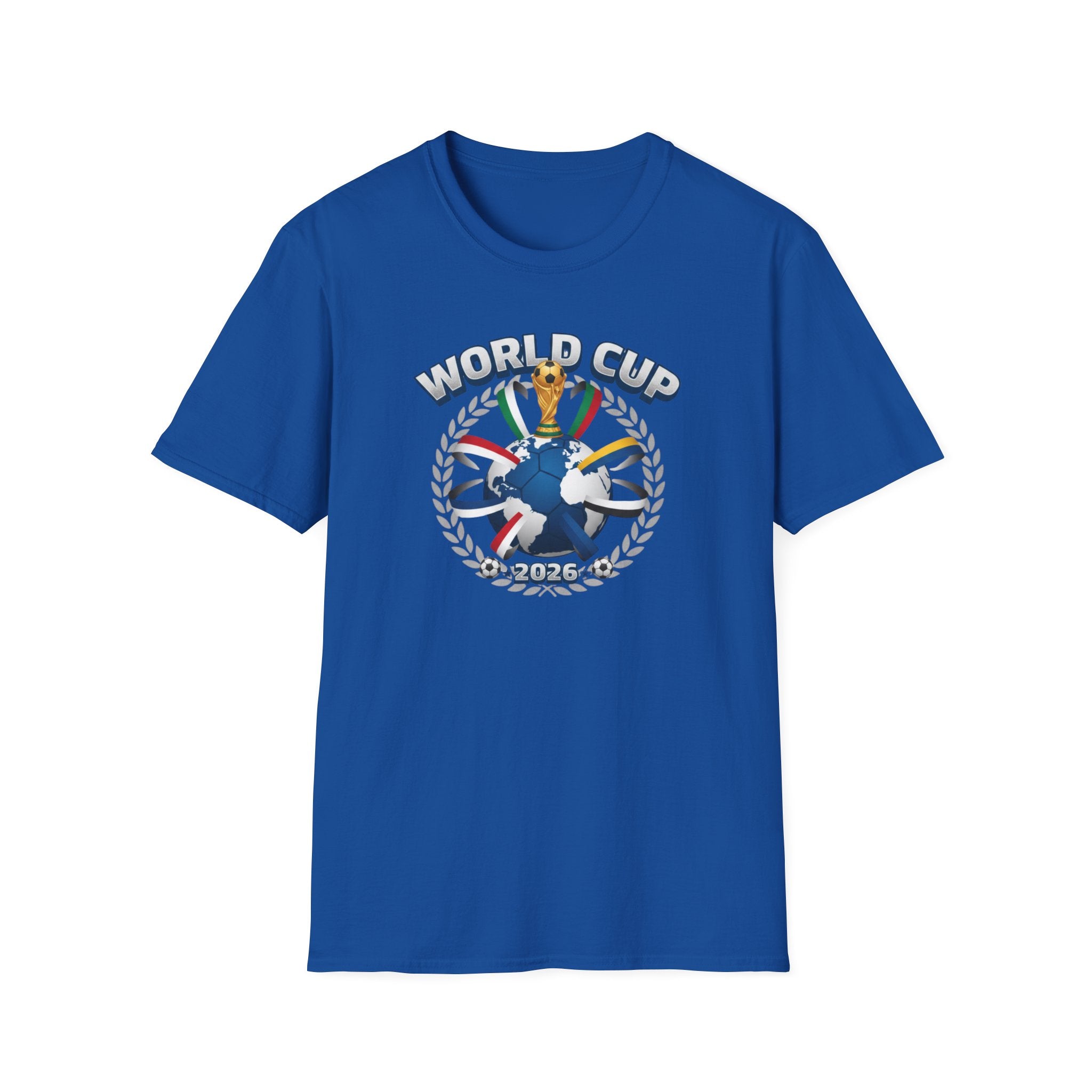 World Cup 2026 Tee – Soccer Globe Crest T-Shirt