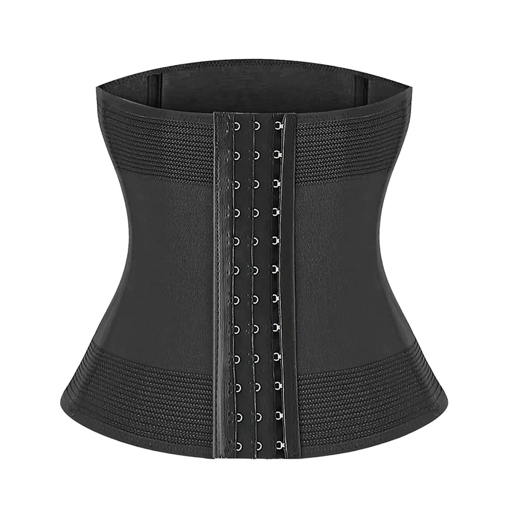 Uwufex Hourglass Waist Trainer Corset - Women's Tummy Shaper with Steel Bones