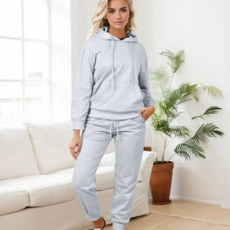 Comfort Bridal Chic Plaid Hoody Set