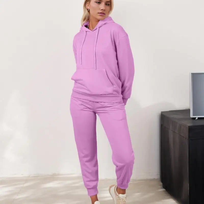 Comfort Bridal Chic Plaid Hoody Set