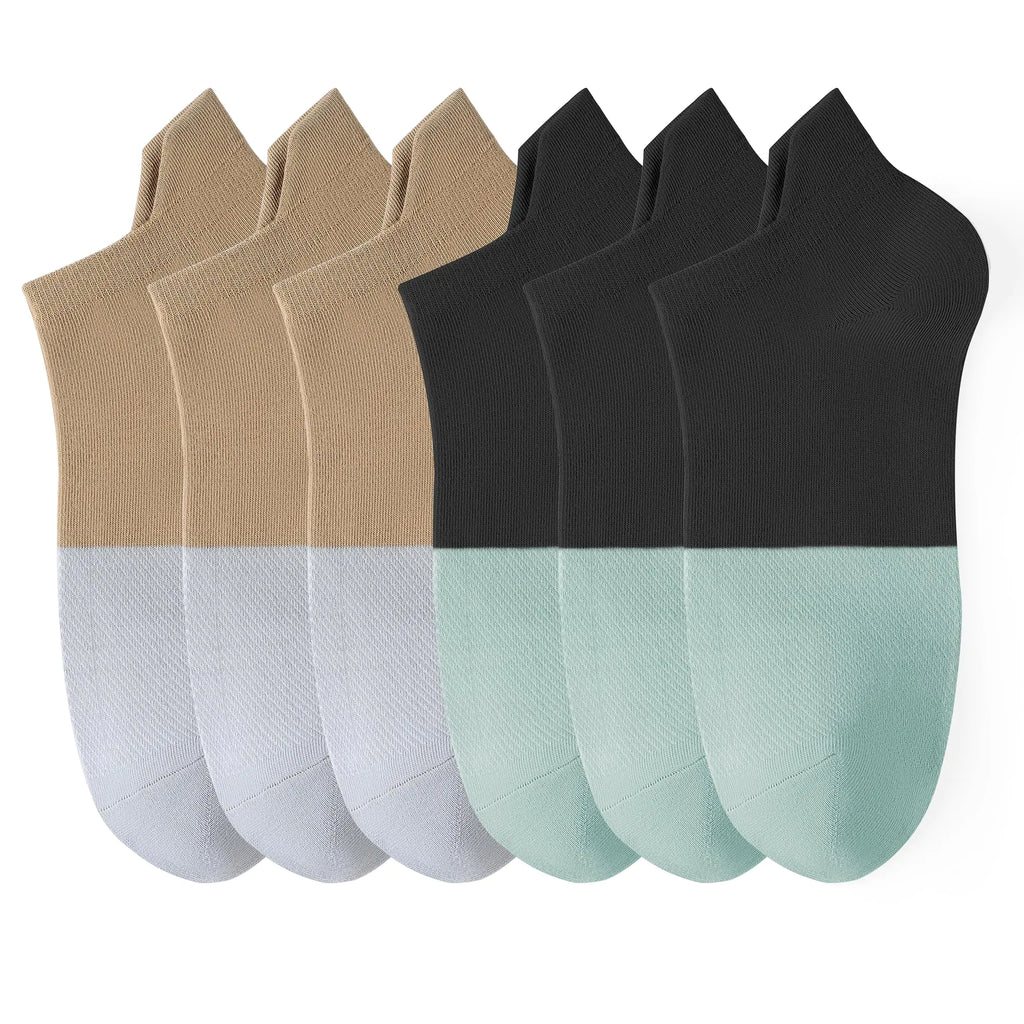 YESGG Women's Black Running Ankle Socks